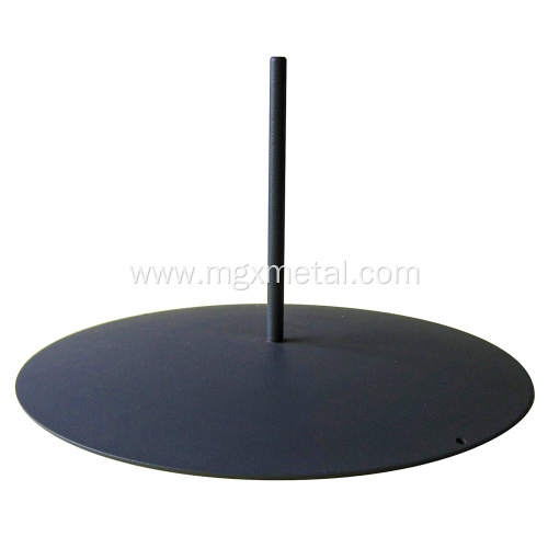 Round Steel Stand Office Screen Board Base Stand With Round Rod Factory